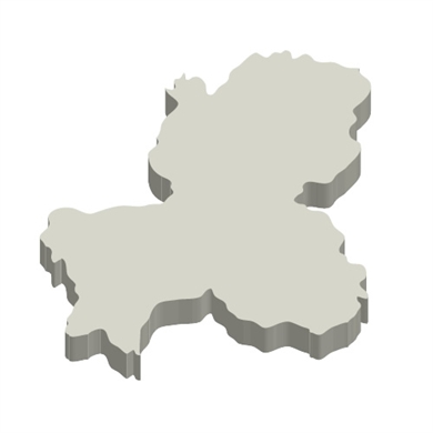 岐阜の立体MAP